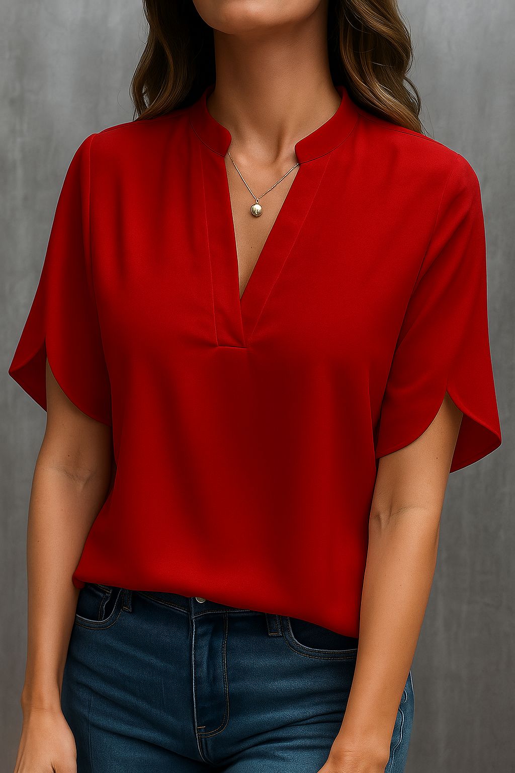 Blusa Feminina Natália- Conforto, charme e elegância +Frete Grátis