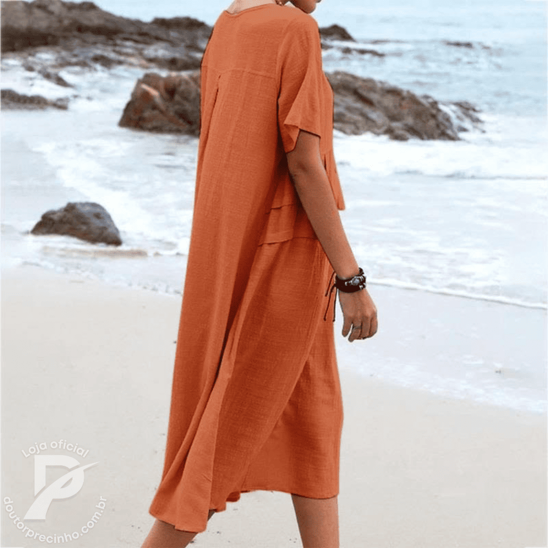 Vestido Talita - Soltinho e Tecido Leve- Conforto como você nunca viu! + Frete Grátis