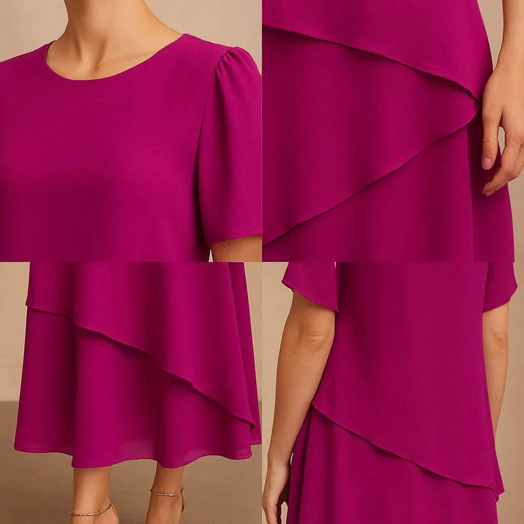 Vestido Elegance Silmara- Charmoso, clássico e moderno