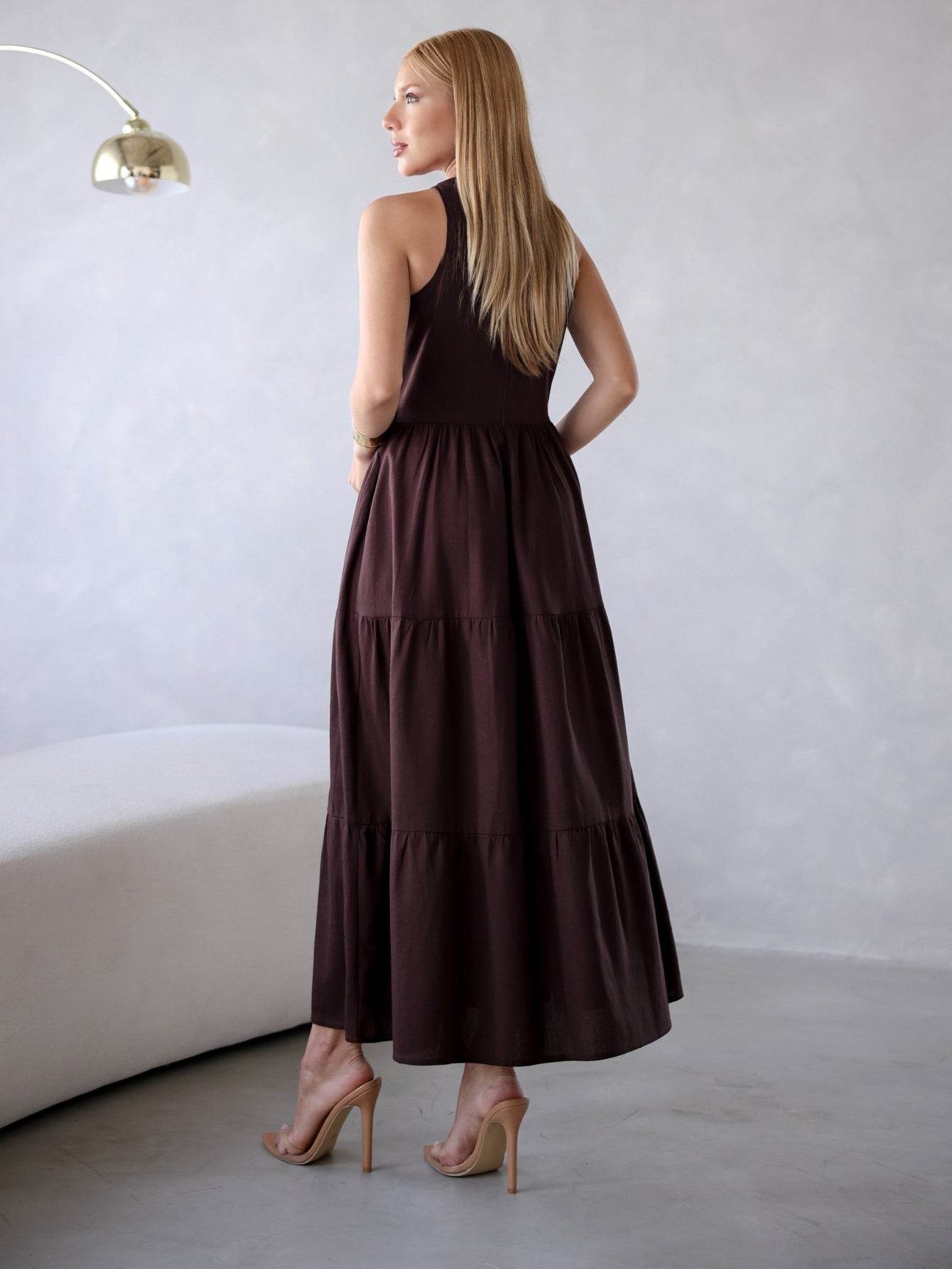 Vestido de Linho Sofia- A Combinação perfeita entre estilo e conforto + Frete Grátis