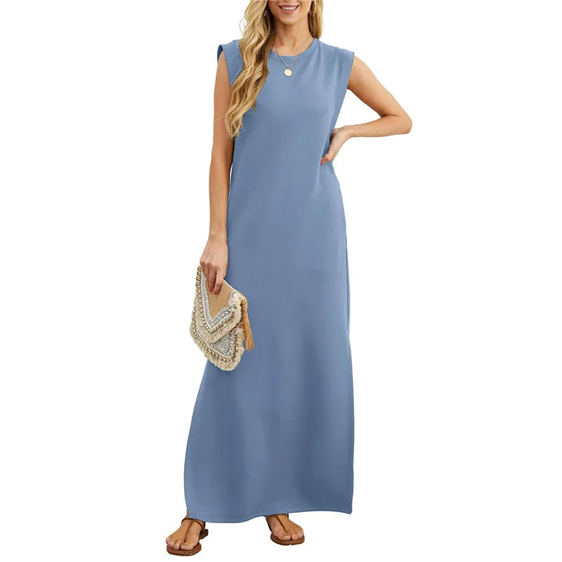 Vestido Elisa - Sem Mangas Leve e Soltinho- Ideal para diversas ocasiões