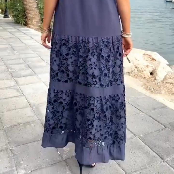 Vestido Charm em Algodão com Detalhes Únicos / Elegância Atemporal e Conforto em Cada Detalhe!