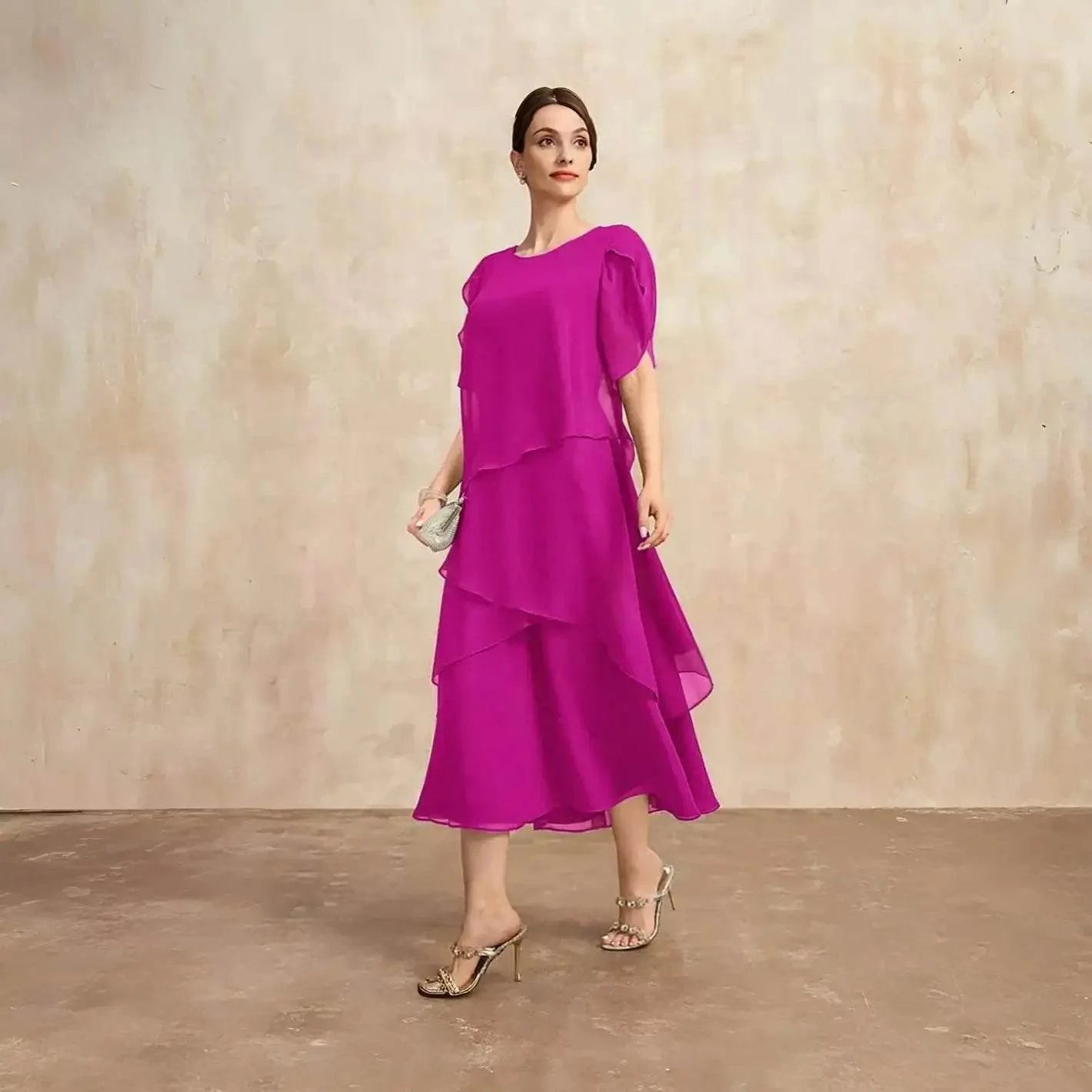Vestido Elegance Silmara- Charmoso, clássico e moderno