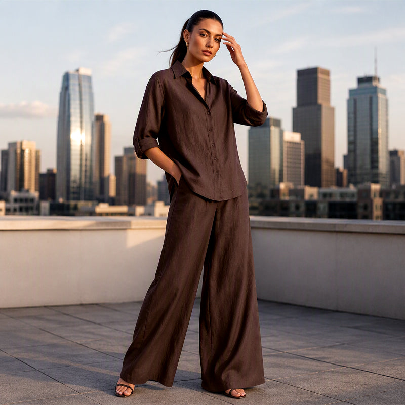 đ⨠Conjunto Premium Feminino- Elegância casual, conforto e estilo!