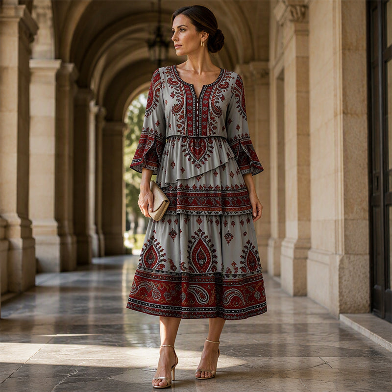 Vestido Soltinho Elisa- Feito para transmitir leveza, elegância e Sofisticação
