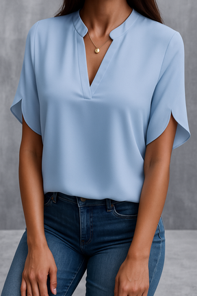 Blusa Feminina Natália- Conforto, charme e elegância +Frete Grátis
