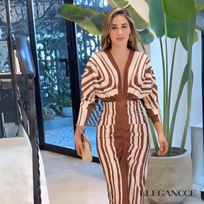 Vestido Elegante Michelle- Conforto, Sofisticação e Elegância + Frete Grátis