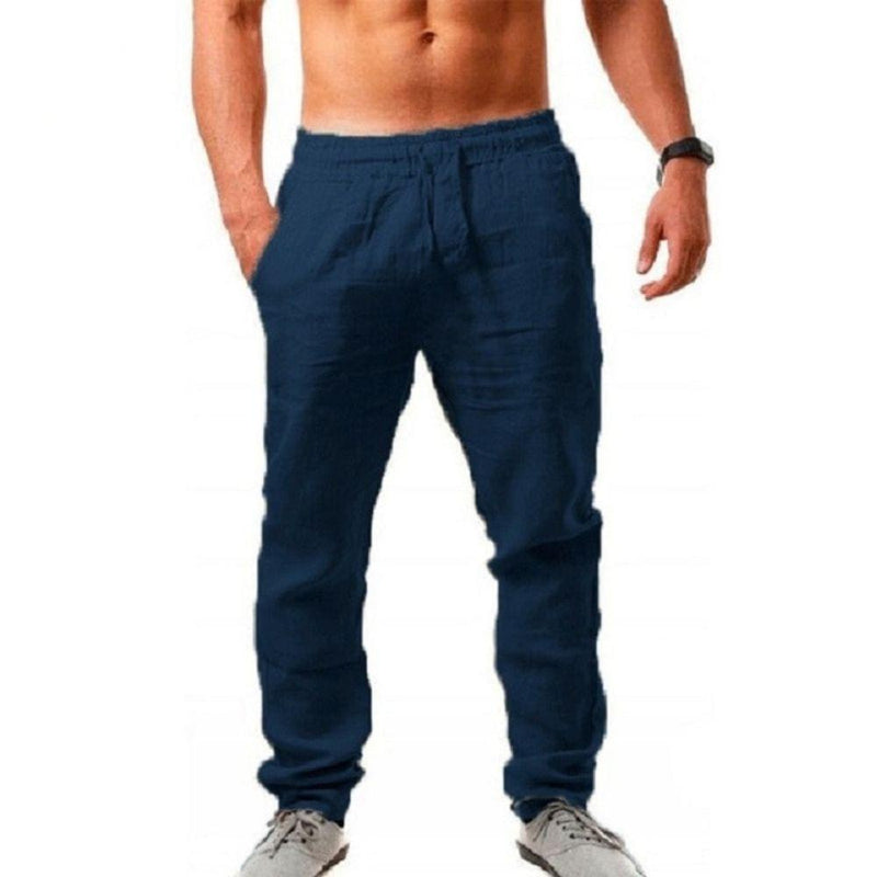 Calça Casual Confort em Linho Masculina- Conforto e Elegância para o Homem Moderno!