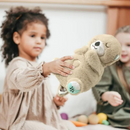 Pelúcia Baby™ -Seu amiguinho do sono- Acalma Bebê com Ruído