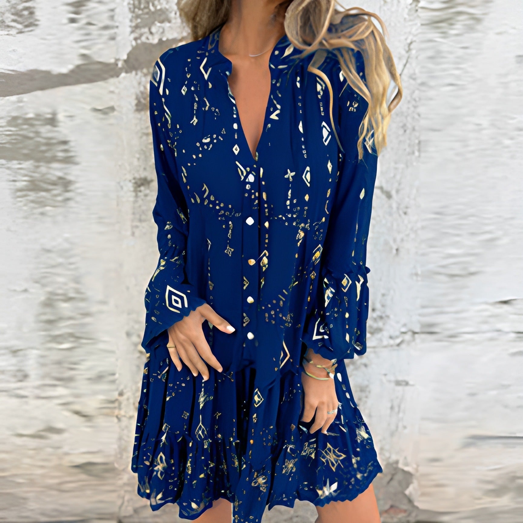 Vestido Carolina- É no verão em que você se torna a própria inspiração + Frete Grátis