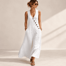 Vestido Longo Yasmin- A peça que entrega presença e elegância sem abrir mão da leveza!