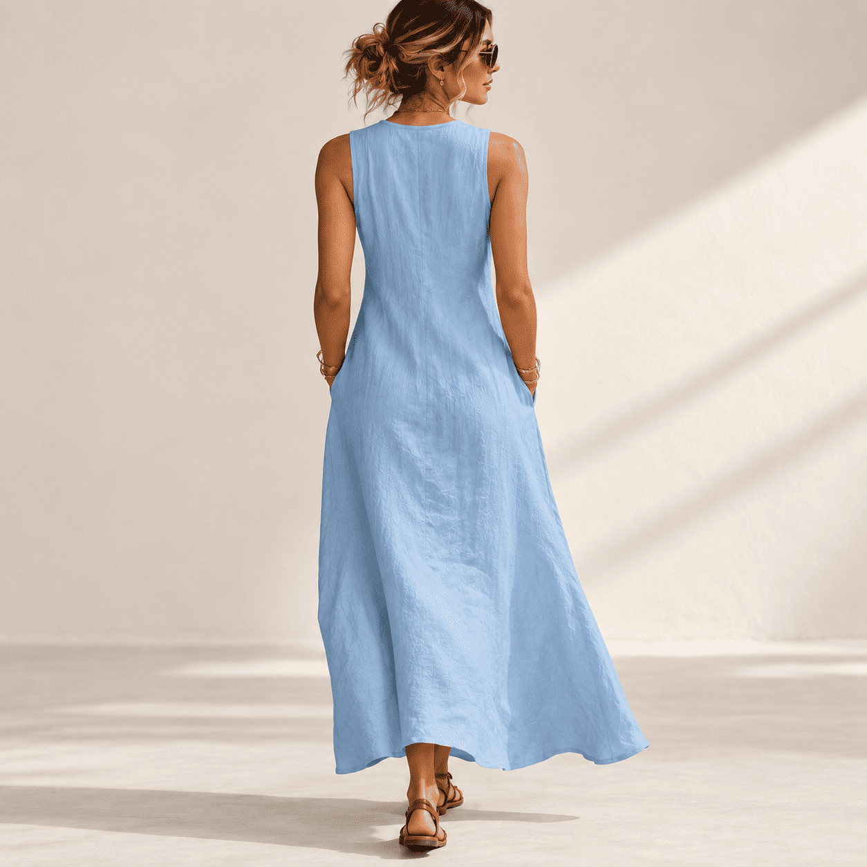 Vestido Longo Yasmin- A peça que entrega presença e elegância sem abrir mão da leveza!