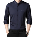 Camisa Social Manga Longa Premium® - Elegância e Conforto [ COMPRE 1 LEVE 2 ]