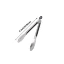 1PC BBQ Grilling Tong Salad Cake Dessert Serving Food Tongs Stainless Steel Barbecue Clips Clamp Baking Food Kitchen Tool