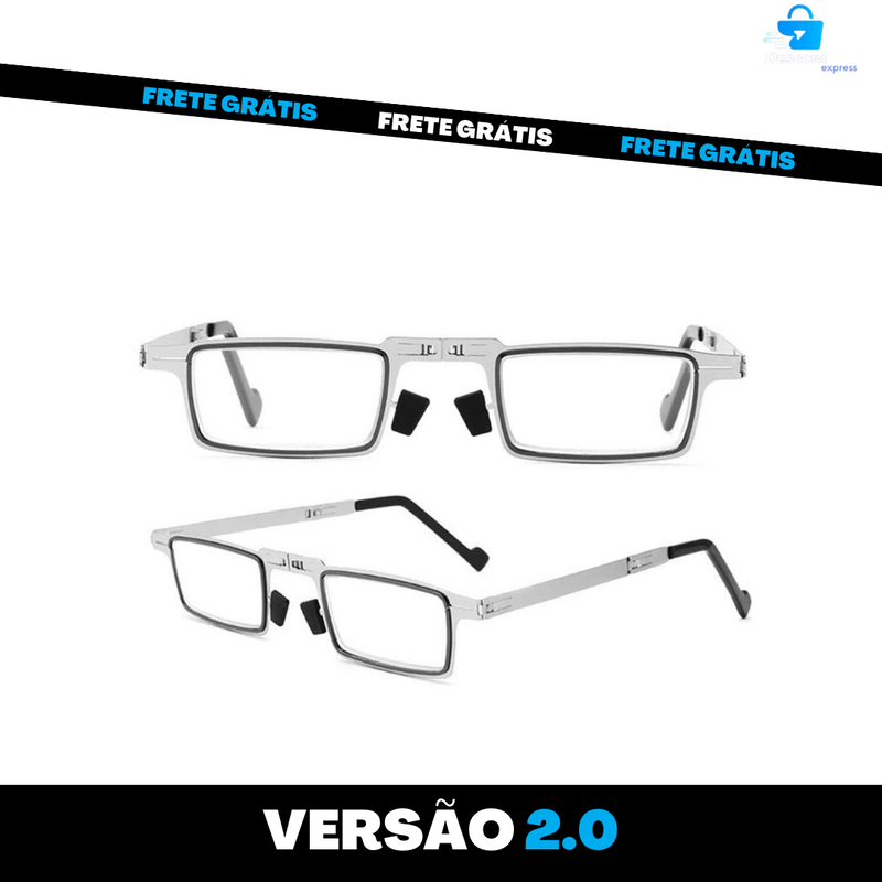 Óculos Portátil MegaVision Reforçado- (COMPRE 1 LEVE 2) + Brinde Exclusivo