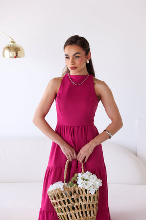Vestido de Linho Sofia- A Combinação perfeita entre estilo e conforto + Frete Grátis