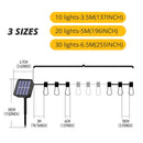 Fios de luz solar de LED