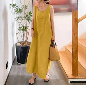 Vestido Tereza -Linho Premium- Conforto, Charme e Estilo