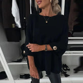 Camisa Feminina Sofia De Lã Casual- Você sempre Quentinha e Elegante!