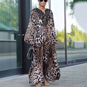 Vestido Onça Elisa- Leve e Soltinho + Frete Grátis