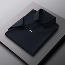Camisa Manga Curta Polo™ com Design Imponente Sem Botões / Presença e Sofisticação em Cada Detalhe!