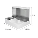 Dispensador automático de comida e água