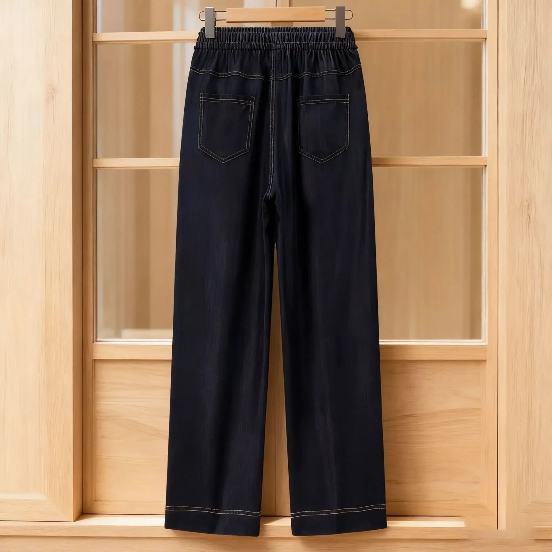 Calça Cecília em Jeans- Conforto que Não Marca, Não Aperta e Acompanha Seus Movimentos