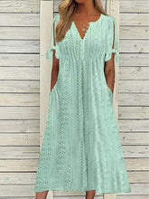 Vestido de Renda Luísa - Perfeito para dias quentes, encontros especiais ou passeios ao ar livre. (Verão 2026)
