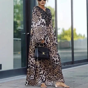 Vestido Onça Elisa- Leve e Soltinho + Frete Grátis