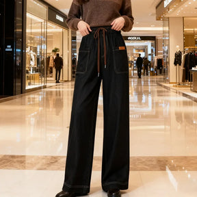 Calça Cecília em Jeans- Conforto que Não Marca, Não Aperta e Acompanha Seus Movimentos