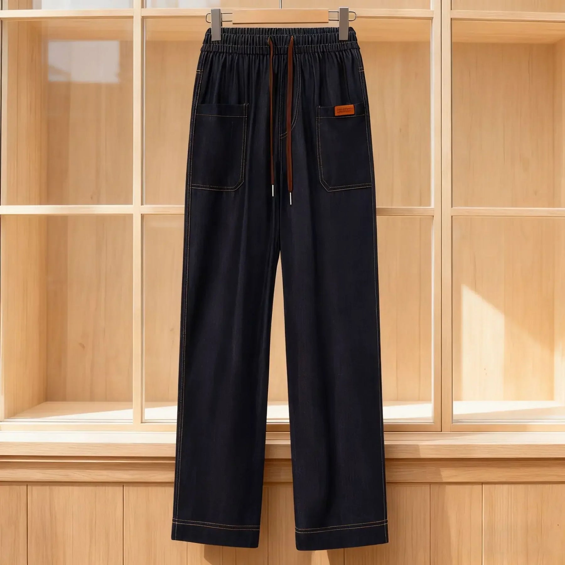 Calça Cecília em Jeans- Conforto que Não Marca, Não Aperta e Acompanha Seus Movimentos