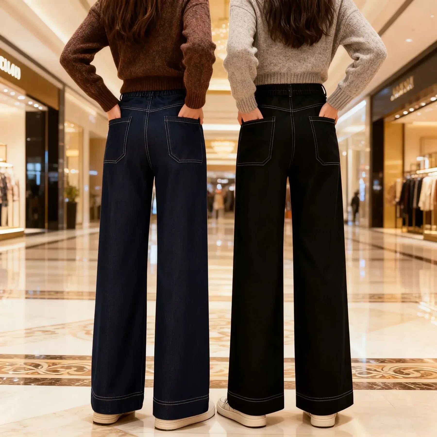 Calça Cecília em Jeans- Conforto que Não Marca, Não Aperta e Acompanha Seus Movimentos
