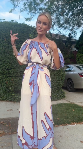 Vestido Isis -Longo, casual, moderno e respirável +Frete Grátis
