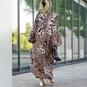 Vestido Onça Elisa- Leve e Soltinho + Frete Grátis