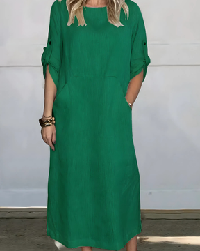 Vestido Casual Susana- Conforto, leveza e Sofisticação + Frete Grátis