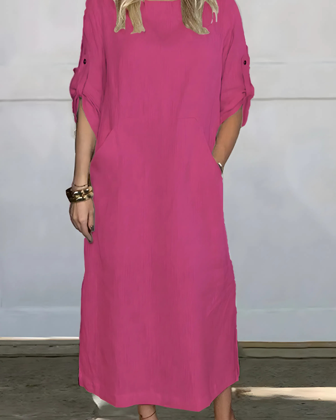 Vestido Casual Susana- Conforto, leveza e Sofisticação + Frete Grátis