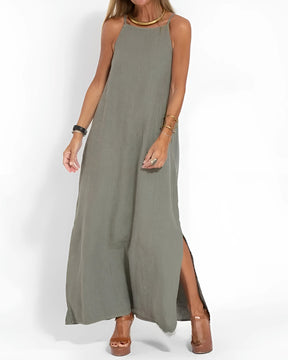 Vestido Isabela - Linho Premium | Super Fresco e Soltinho ( Ideal para seu Verão com mais conforto) + Frete Grátis