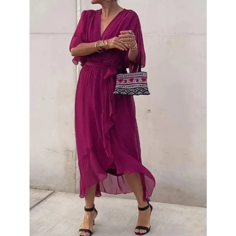 Vestido Eliana- Leveza, estilo e sofisticação para todas as estações