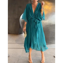 Vestido Eliana- Leveza, estilo e sofisticação para todas as estações