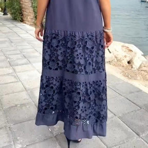Vestido Charm em Algodão com Detalhes Únicos / Elegância Atemporal e Conforto em Cada Detalhe!