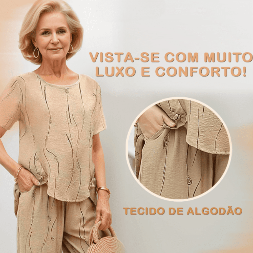 Conjunto Elegant / Um Mix Perfeito de Requinte, Conforto e Estilo!