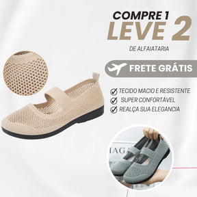 Sandália Laís Confortável- A Mais Desejada pelas Mulheres Elegantes- Compre 1 e Leve 2