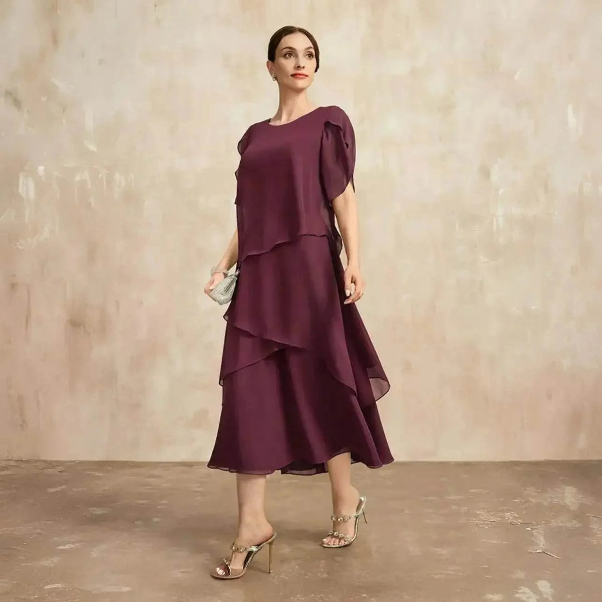 Vestido Elegance Silmara- Charmoso, clássico e moderno + Frete Grátis