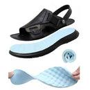 Sandália Masculina Retrô  em Couro Genuíno