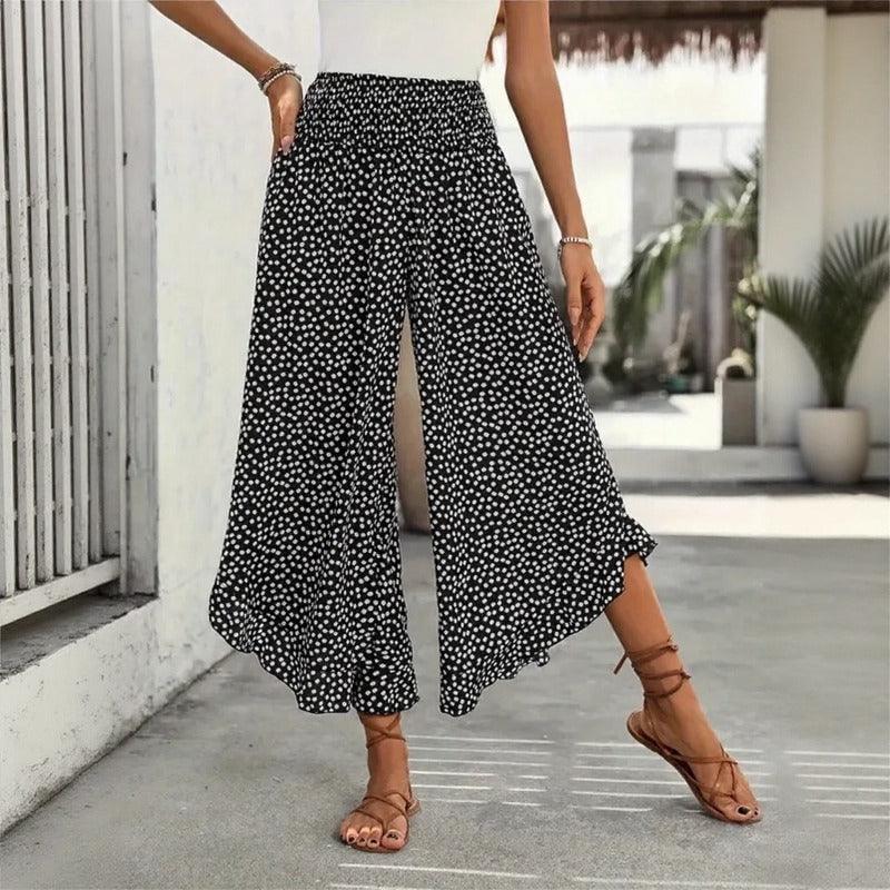 Calça Soltinha Sofi- com Cintura Confortável e Caimento perfeito