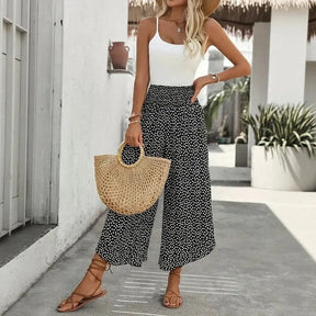 Calça Soltinha Sofi- com Cintura Confortável e Caimento perfeito