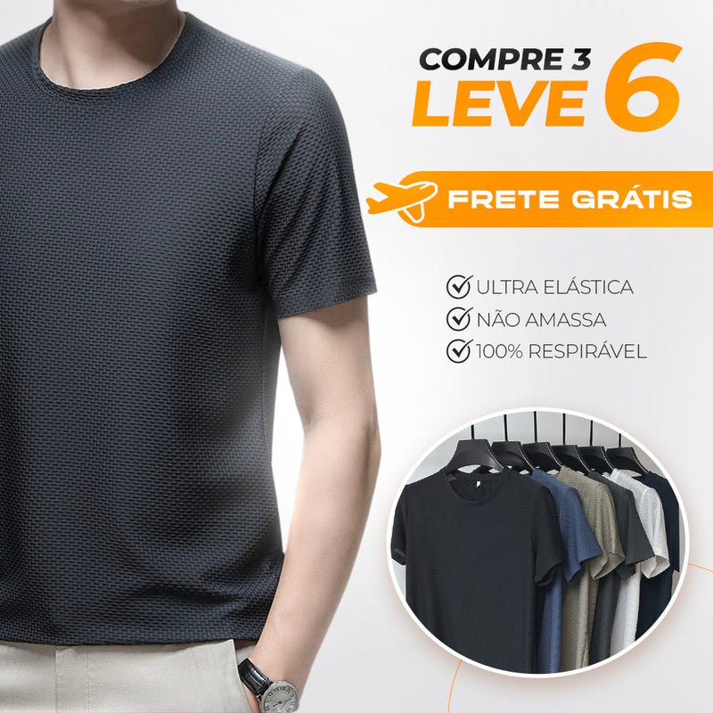 Camisas Em Alfaiataria Premium Elegant - [COMPRE 3 LEVE 6 ]