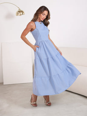 Vestido de Linho Sofia- A Combinação perfeita entre estilo e conforto + Frete Grátis