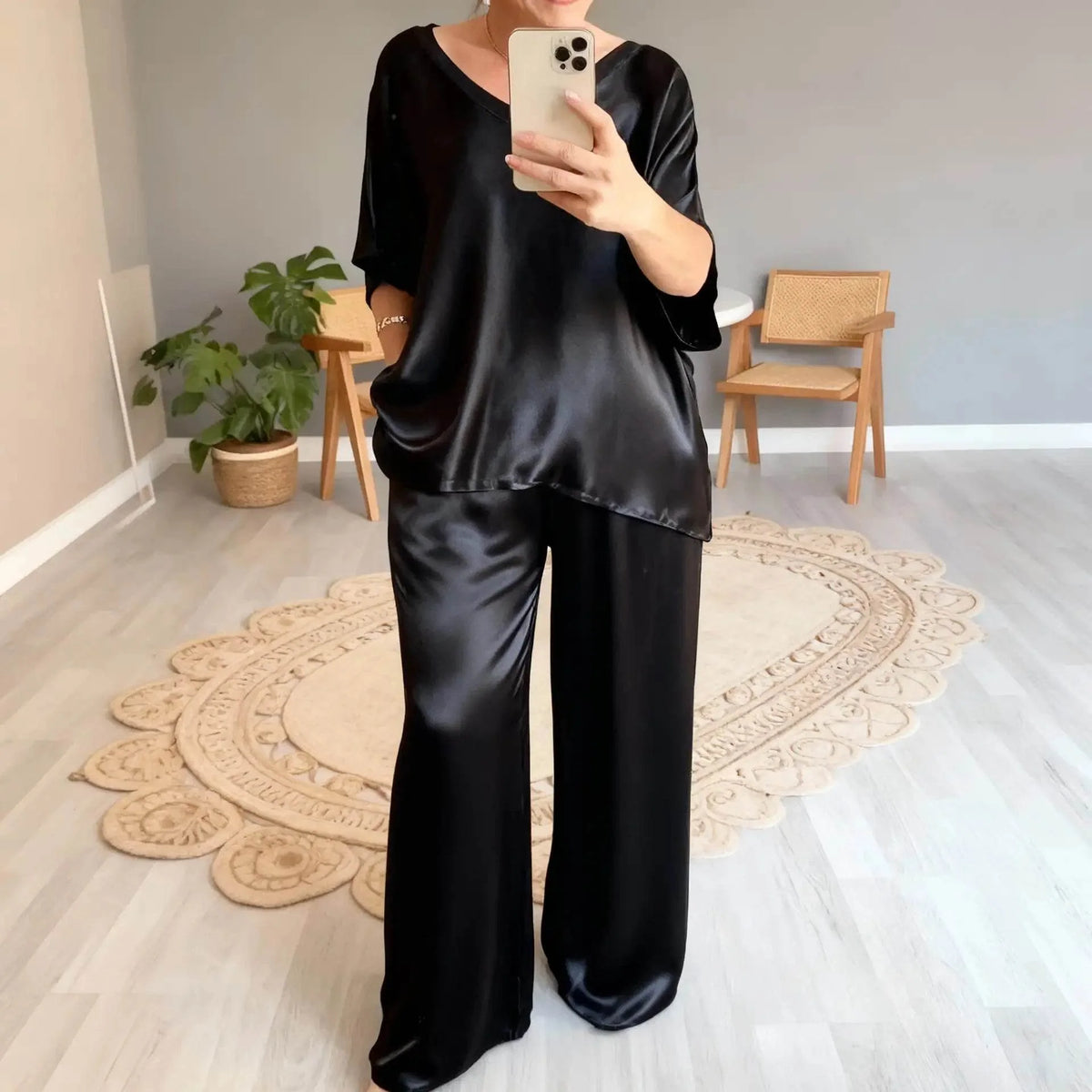 Conjunto Maisa- Sofisticação e Conforto- Perfeito para quem busca estilo sem complicação