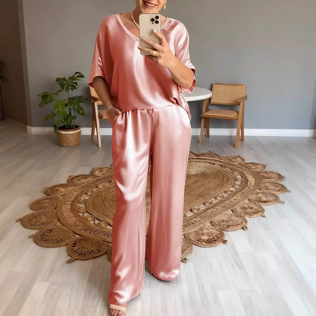 Conjunto Maisa- Sofisticação e Conforto- Perfeito para quem busca estilo sem complicação